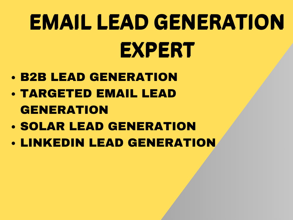 Targeted B2B lead Generation, Solar Lead, LinkedIn lead Generation | Upwork