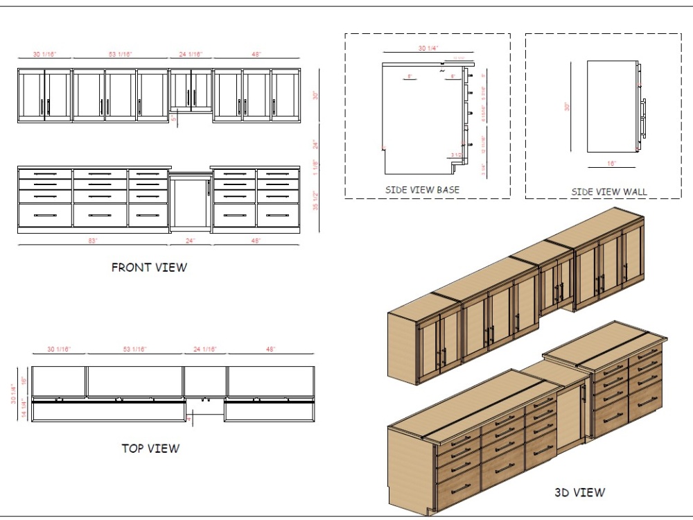 Perfect Cabinets with Cut List & Bill of Material | Upwork