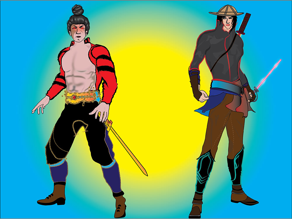 Illustrating Characters & Designing Books in 2D