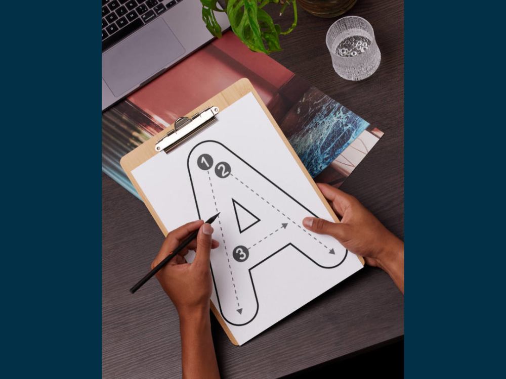 ABC tracing cards ideal for children to learn letters | Upwork