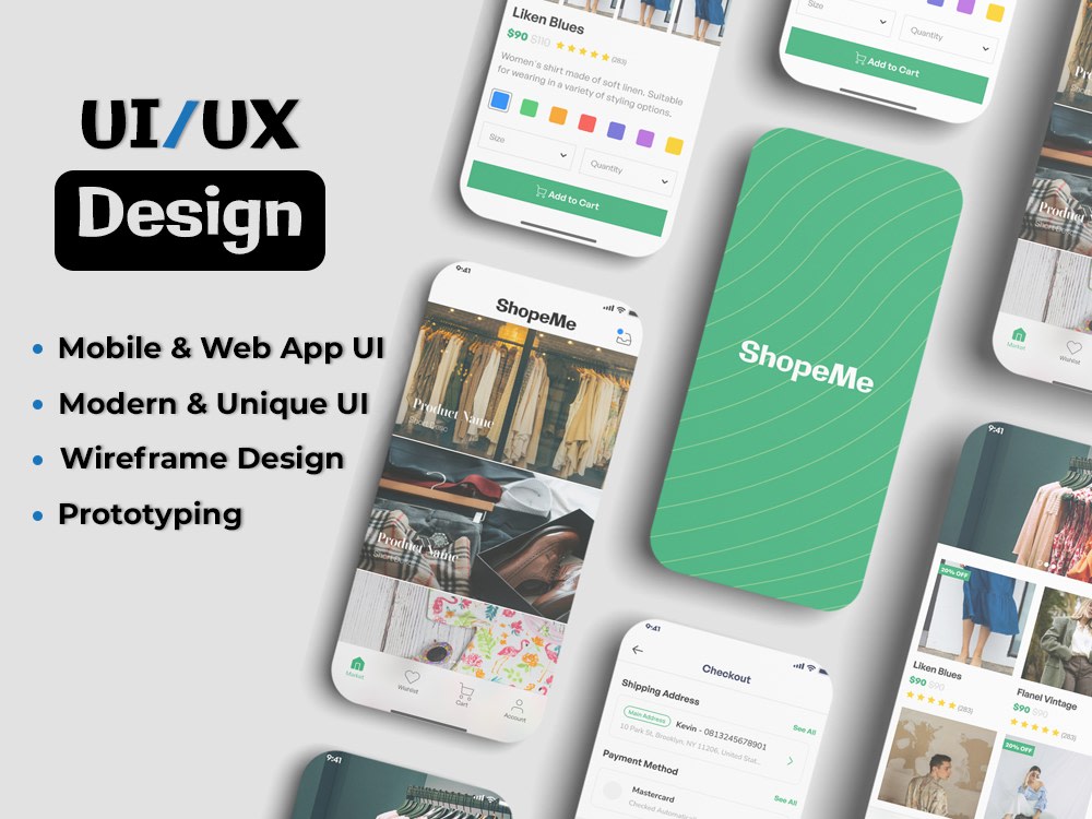 Premium mobile app UI UX, Web UI UX design in Figma | Upwork