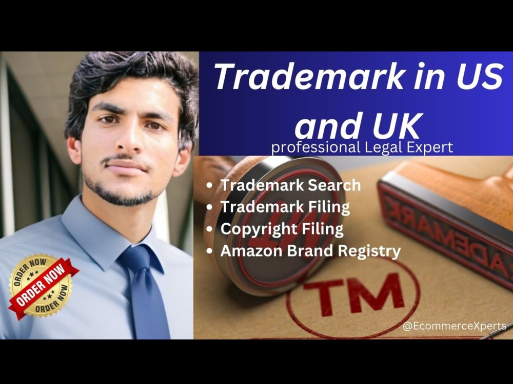 A US Trademark Uk trademark registration Amazon Brand Registry Upwork