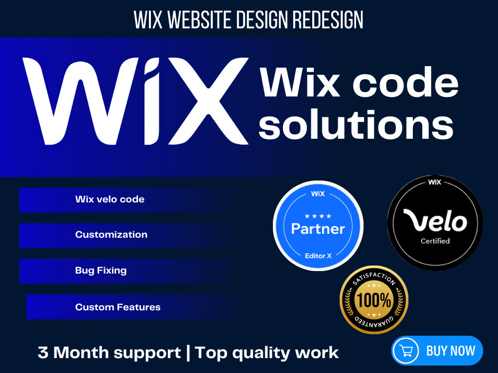 Wix Website | Wix Design Redesign | Wix code | Wix Bugs | Custom ...