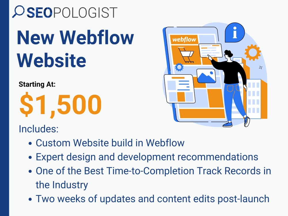 A beautiful Webflow website that can convert visitors into clients