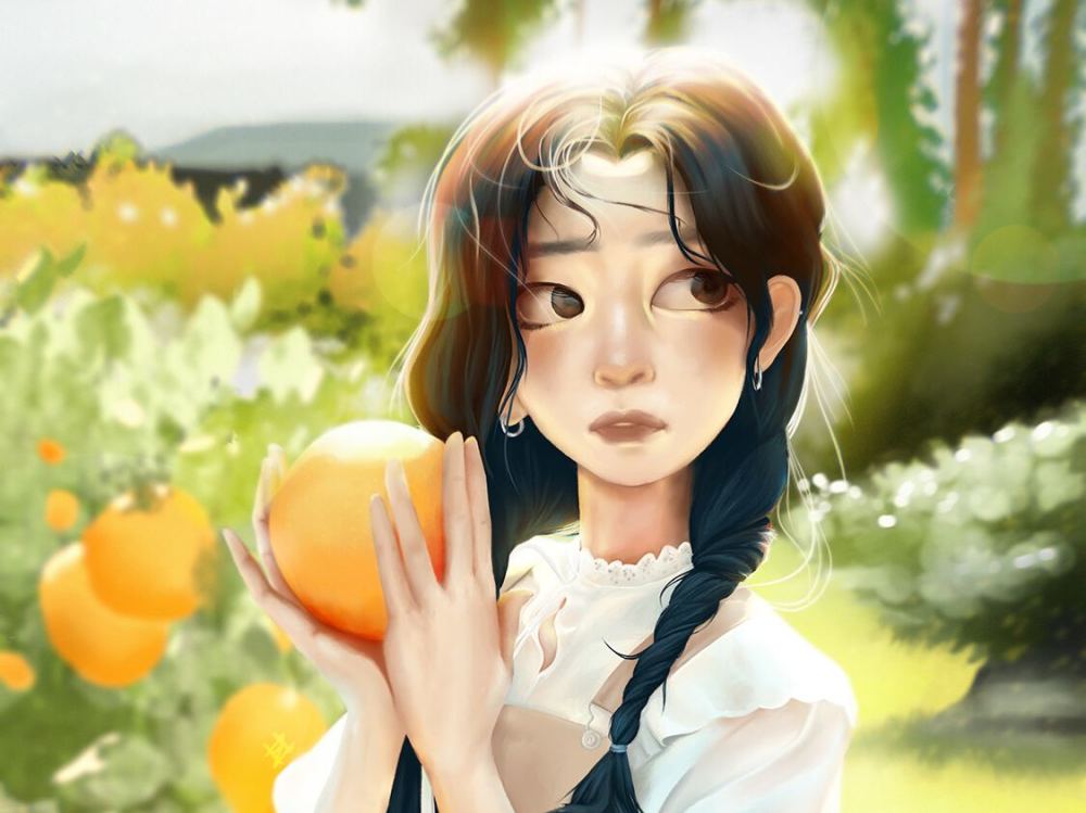 Beautiful digital character illustration | Upwork