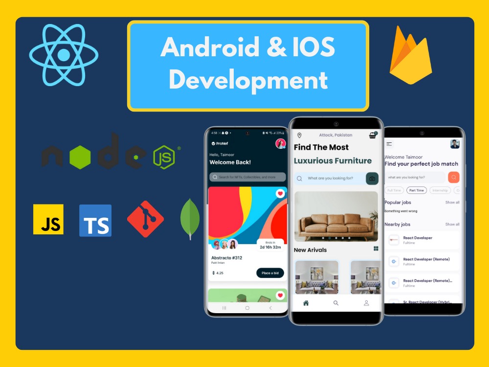 React Native | React Native Developer | Mobile App Developer | Upwork