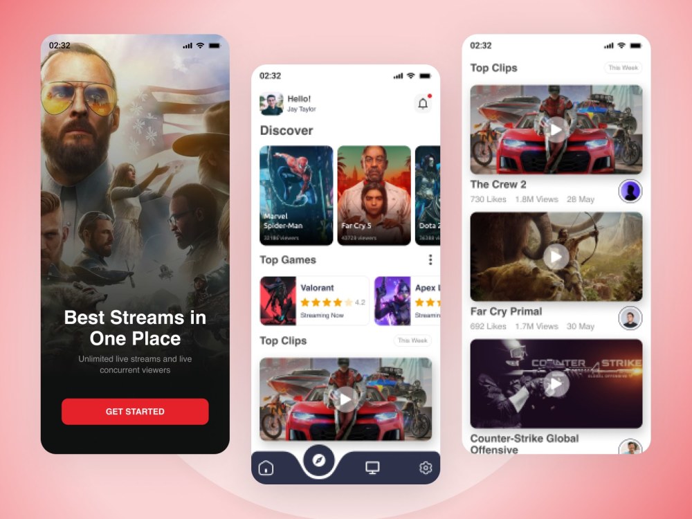 A Modern Mobile App UI/UX which Enhances User Experience & Engagement ...