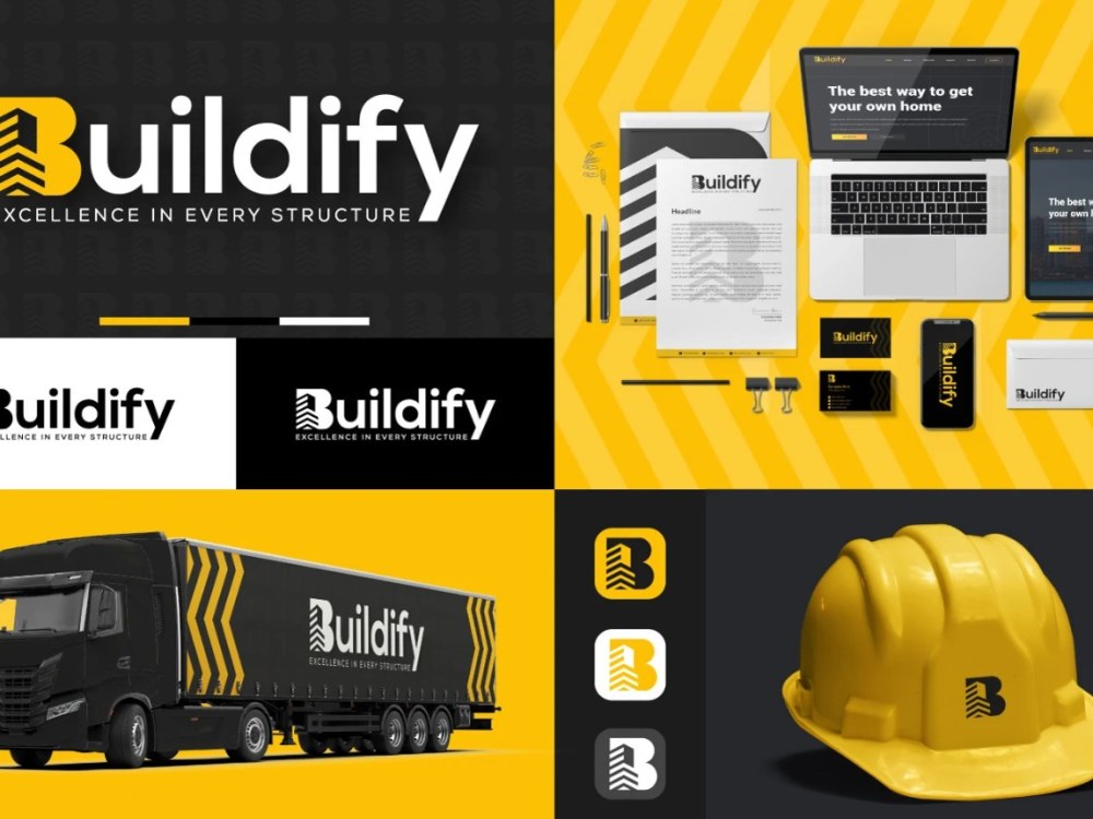 Minimalist logo and brand identity with full branding kit | Upwork
