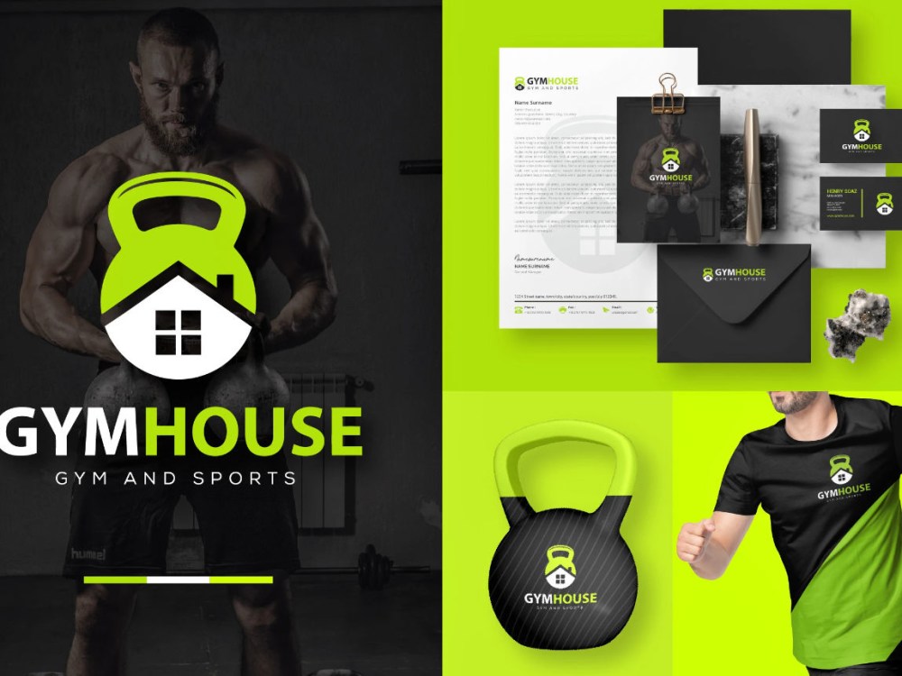 Minimalist logo and brand identity with full branding kit | Upwork