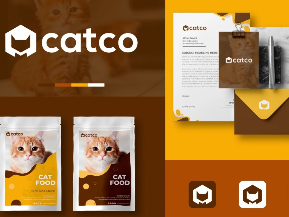 Minimalist logo and brand identity with full branding kit | Upwork