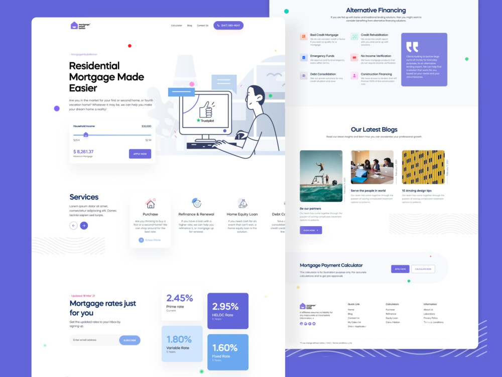 Responsive Website design in Figma | UI/UX | Website development | Upwork