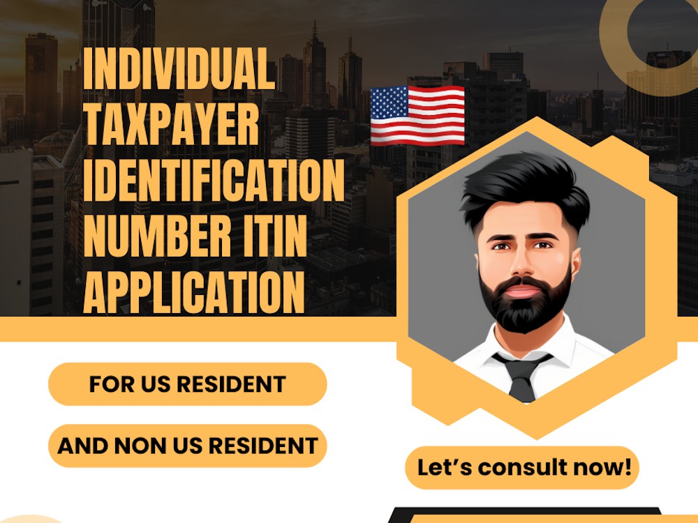 Apply for individual taxpayer identification number ITIN application