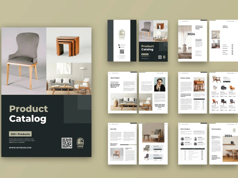 Design your company catalog/booklet Upwork