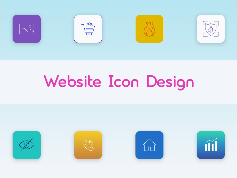 Custom Icon Design | Website Icon Design | Icon Designer | Upwork