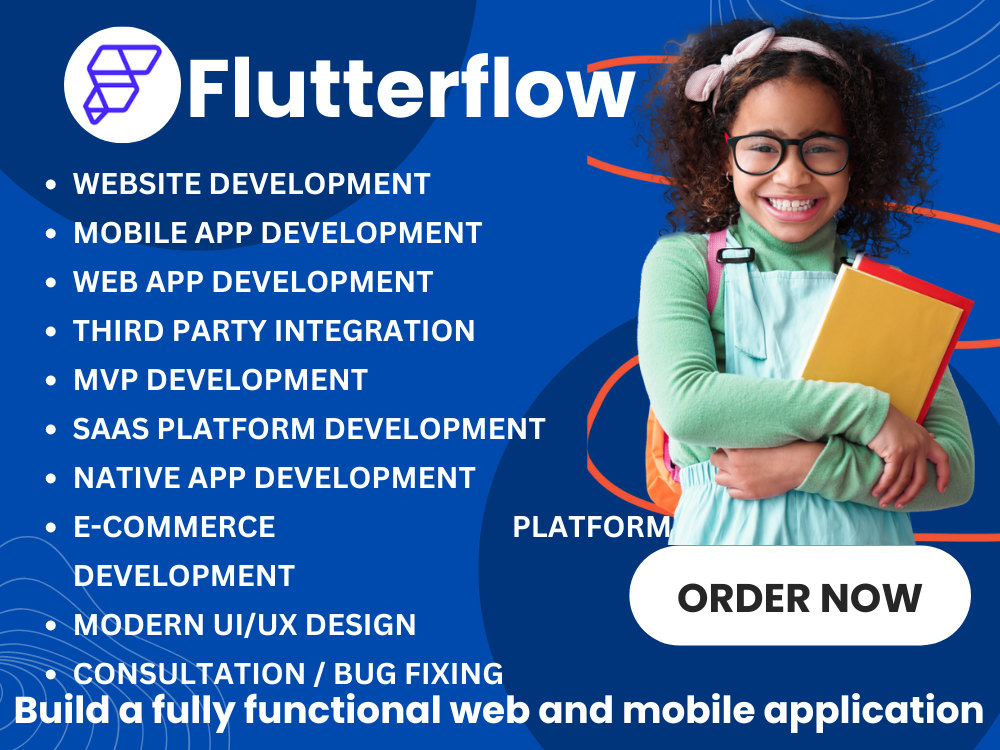 Best flutterflow web app saas platform flutter flow MVP website ...