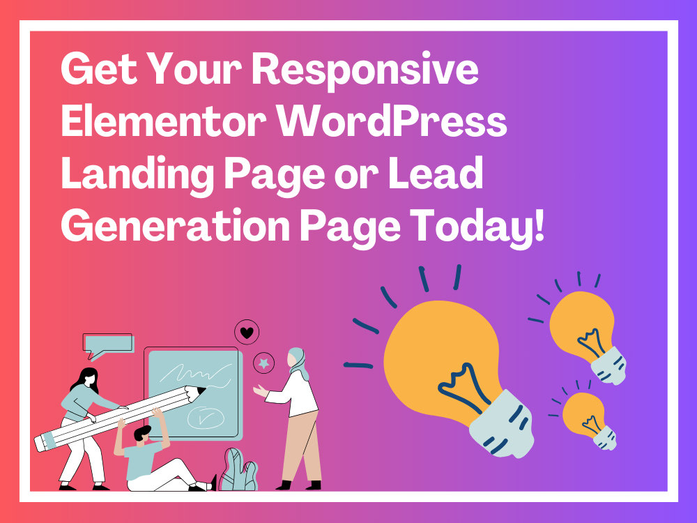Responsive Elementor WordPress Landing Page or Lead Generation Page Responsive Elementor WordPress Landing Page or Lead Generation Page