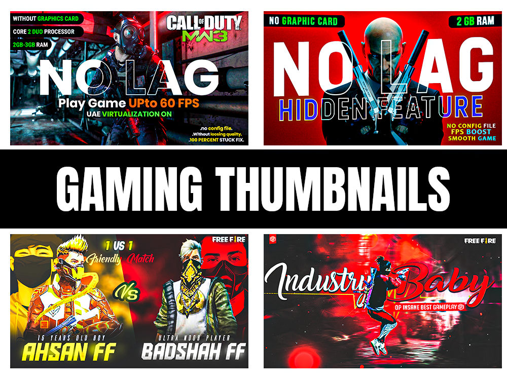 YT Thumbnails Designer | Eye-Catching Thumbnails | Youtube thumbnails ...