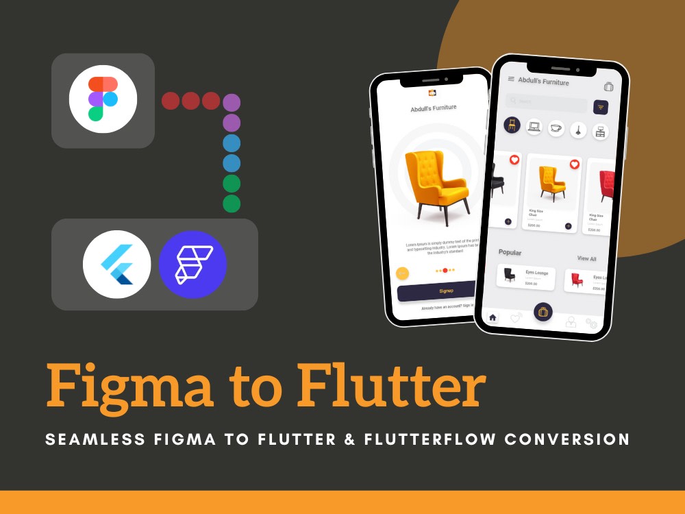 Seamless Figma to Flutter & Figma to FlutterFlow Conversion | Upwork