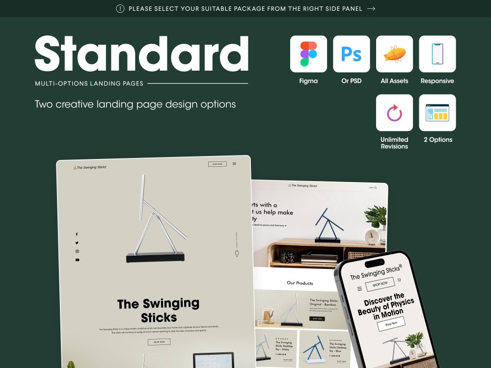 A high converting, lead generating, and creative landing page UX/UI ...