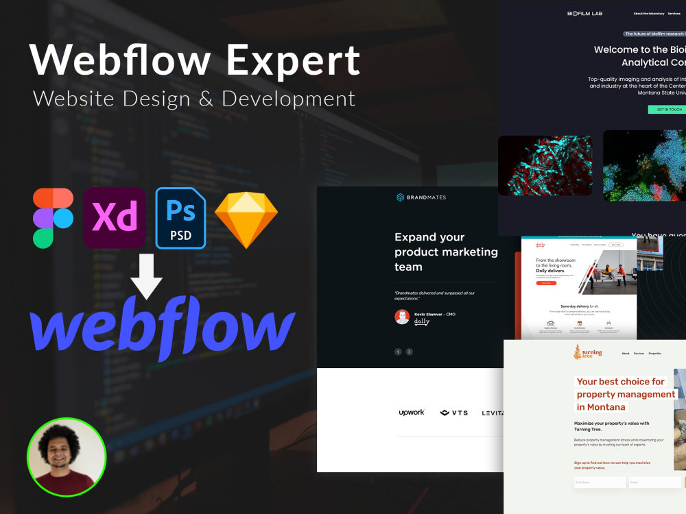 An Amazing Webflow Website that engages and converts. | Upwork