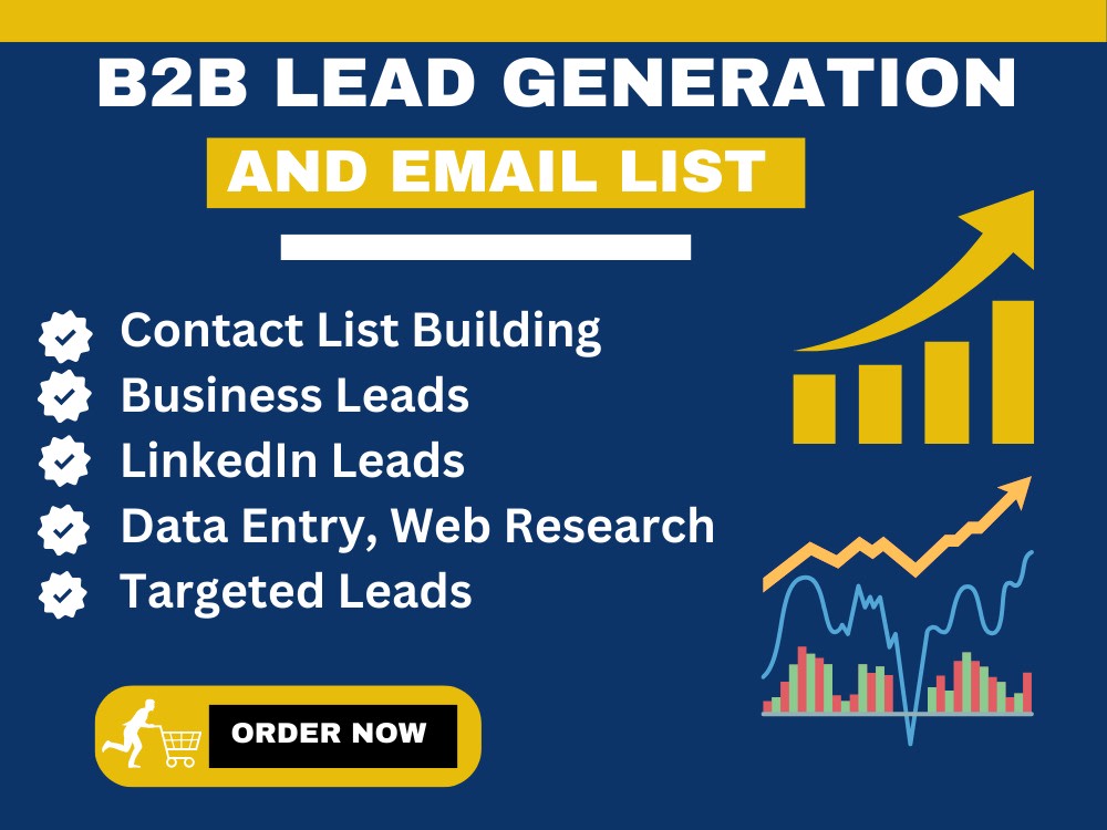 A Targeted b2b leads generaton and developed email list for your ...