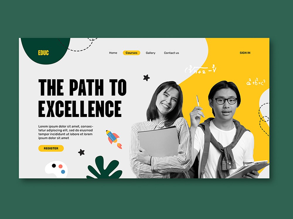 Squarespace website for Education School or University Upwork