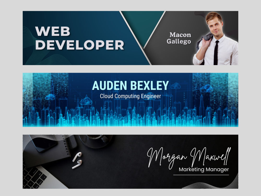 Professional and eye-catching Linkedin Banners for your business | Upwork