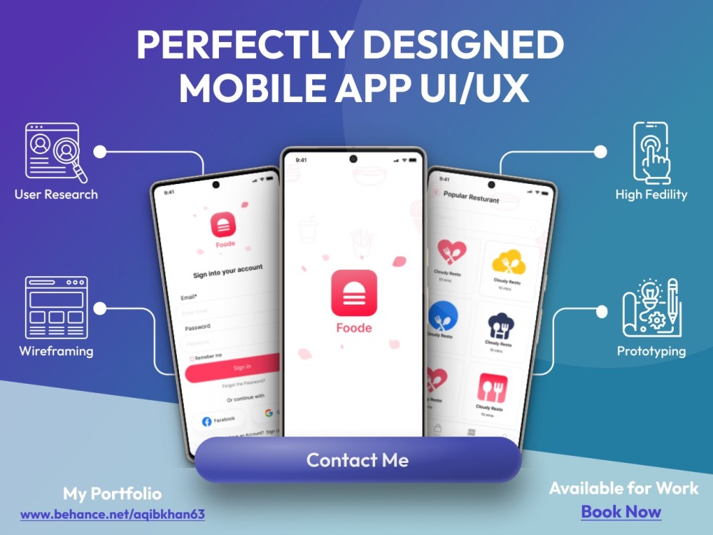 UI UX designer for custom Android / iOS Mobile app | Upwork
