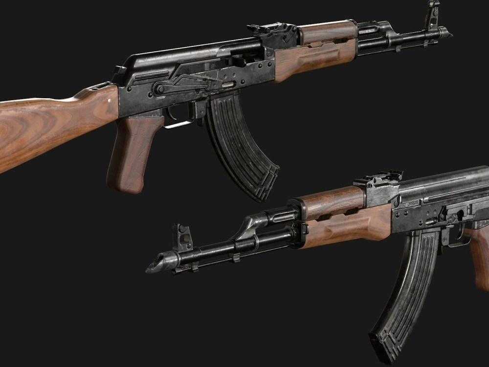 Quality 3d fps animation, 3d gun model, reload animation for game ...