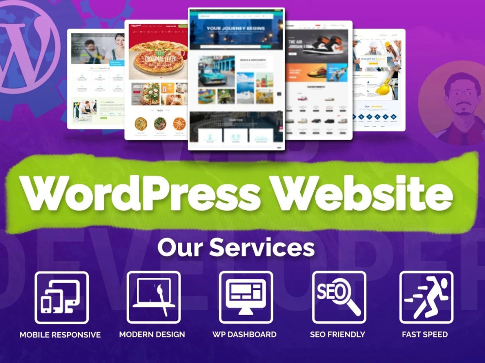 Design, redesign or revamp full responsive wordpress website | Upwork