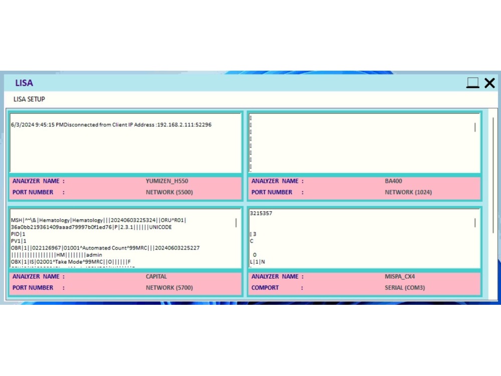 Laboratory Equipment Interfacing App for LIMS/LIS Upwork