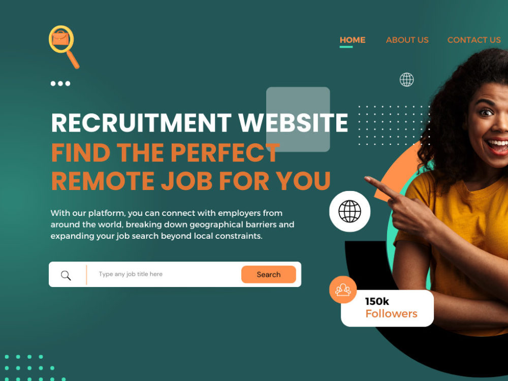 Recruitment website job agency job board staff hiring consultancy 
