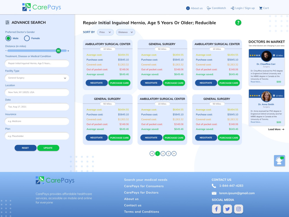 A professional UI UX Design of your Website. | Upwork