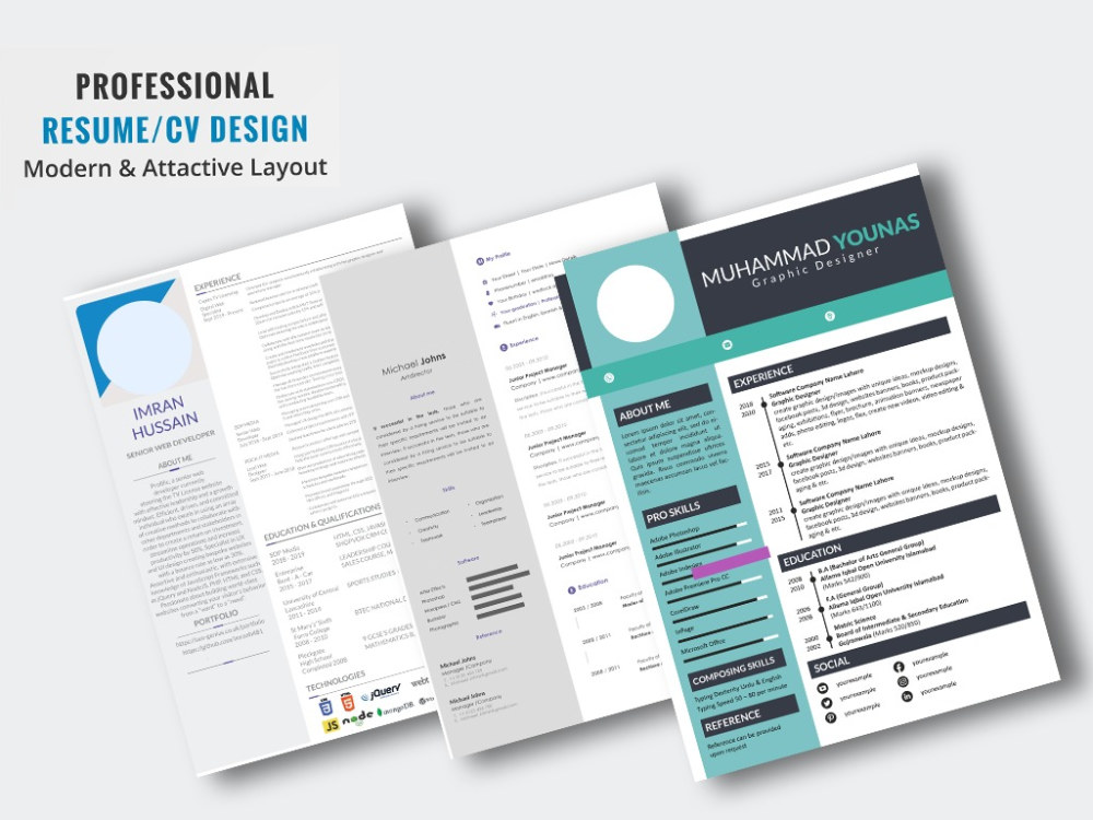 Design, edit redesign ats CV, resume template cover letter and LinkedIn ...