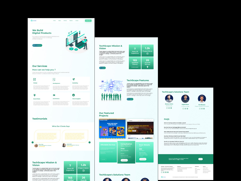 Responsive Full Website using Figma | Upwork