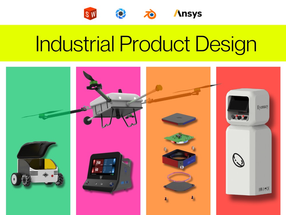 Complete Industrial product design ready to manufacture from scratch ...