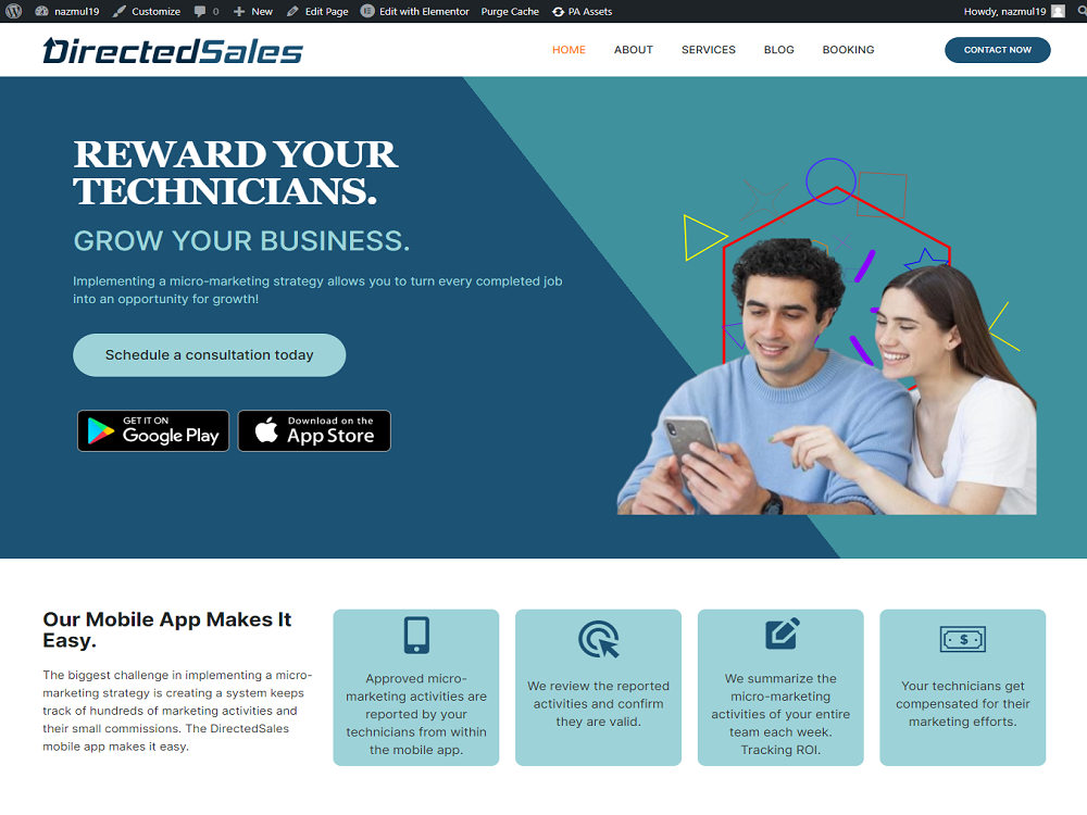 Responsive wordpress website development design redesign | Upwork