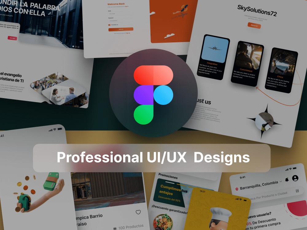 Desing UI/UX Prototypes in less than one month | Upwork