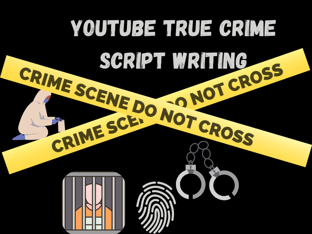 A YouTube true crime script article podcast documentary true