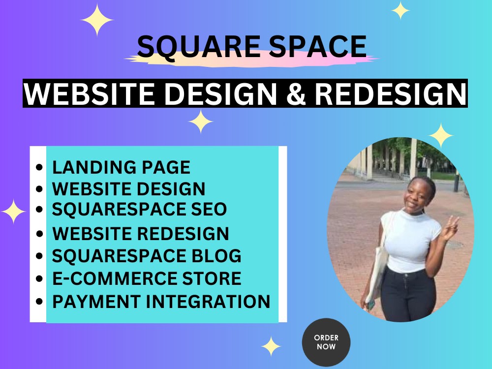 A responsive and editable Squarespace website Squarespace landing