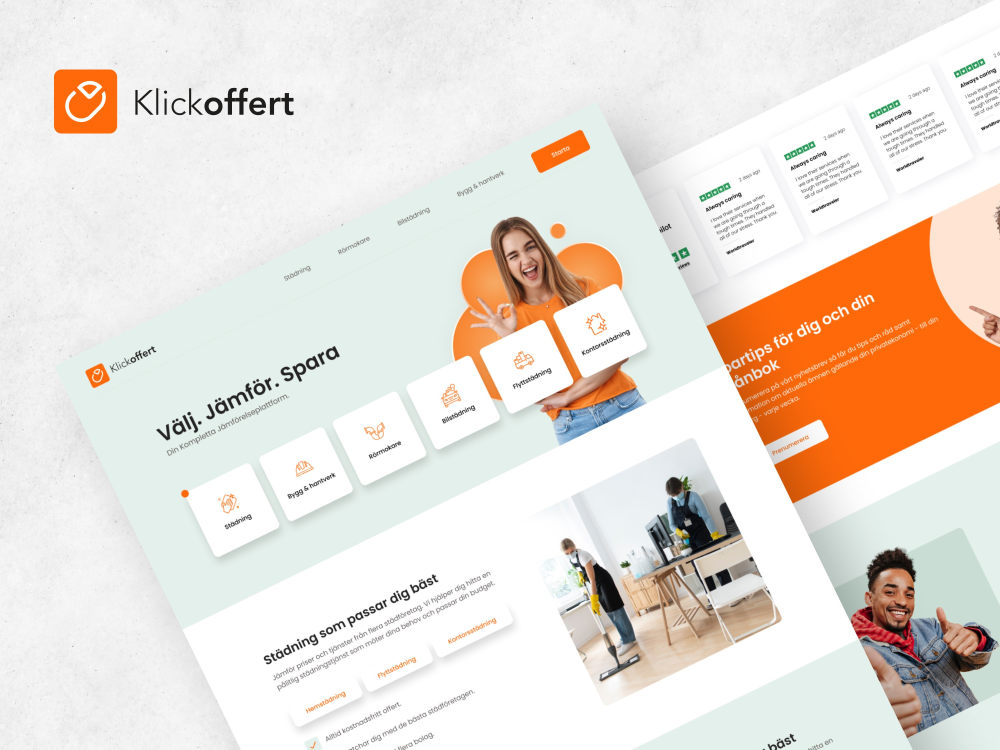 A professional website ui | Upwork