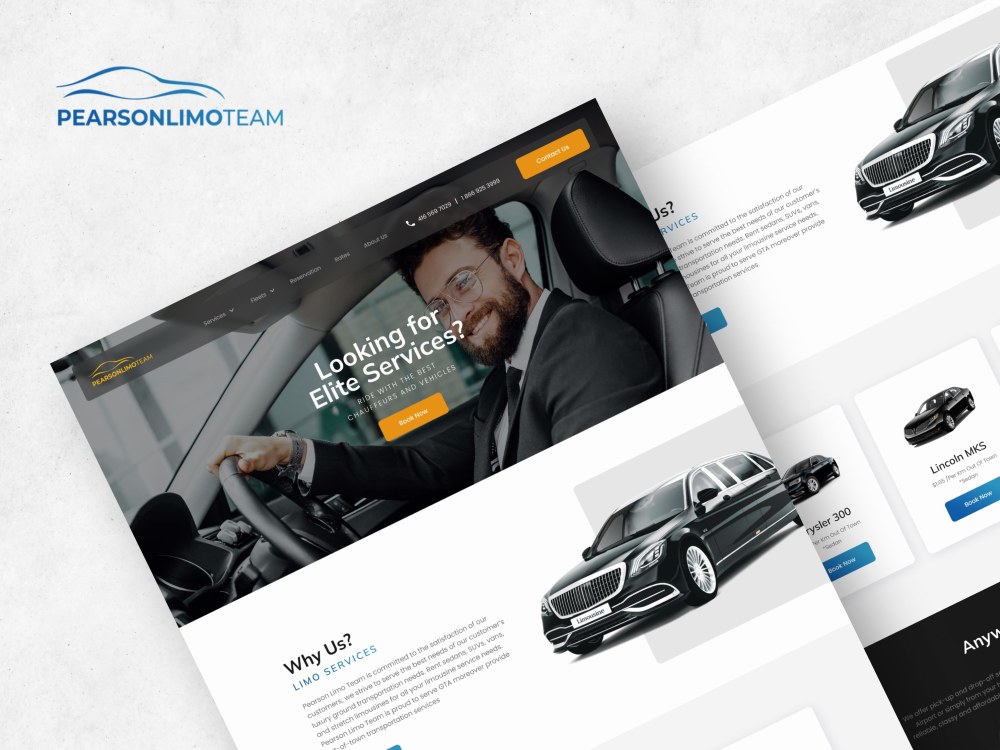 A professional website ui | Upwork