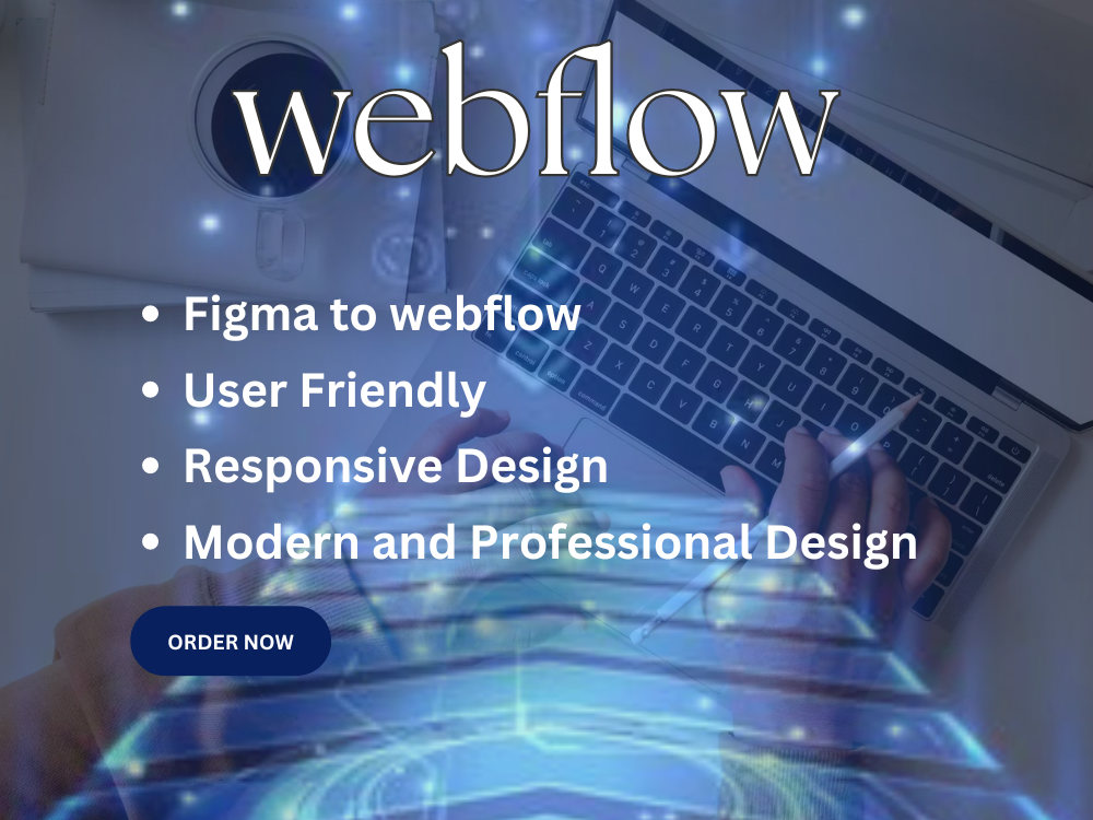 Webflow Website Design | Webflow Developer | Figma To Webflow | Upwork
