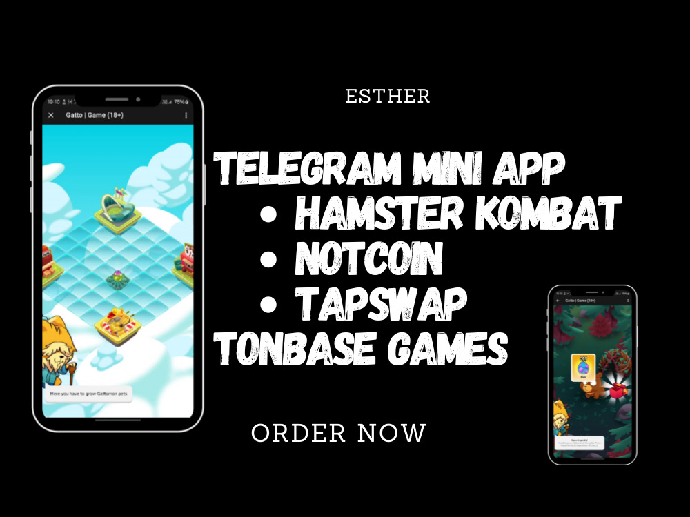 A Telegram Mini App Telegram Bot Tonbase Game Notcoin Clone Tapswap Upwork A Telegram Mini App Telegram Bot Tonbase Game Notcoin Clone Tapswap Upwork
