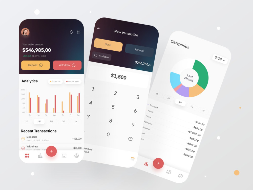 Custom UI & UX Design for Your Android / iOS Mobile application | Upwork