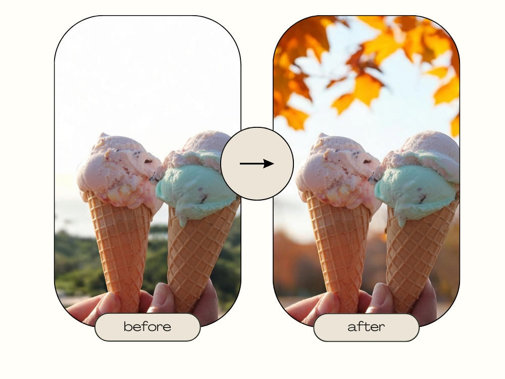 Basic Background Replacement Examples A professional background replacement for your Photos | Upwork
