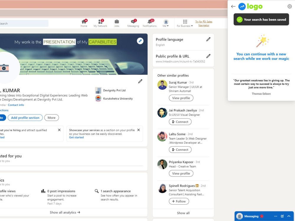 Chrome Extension, Firefox Add-ons or any web browser extension Design ...