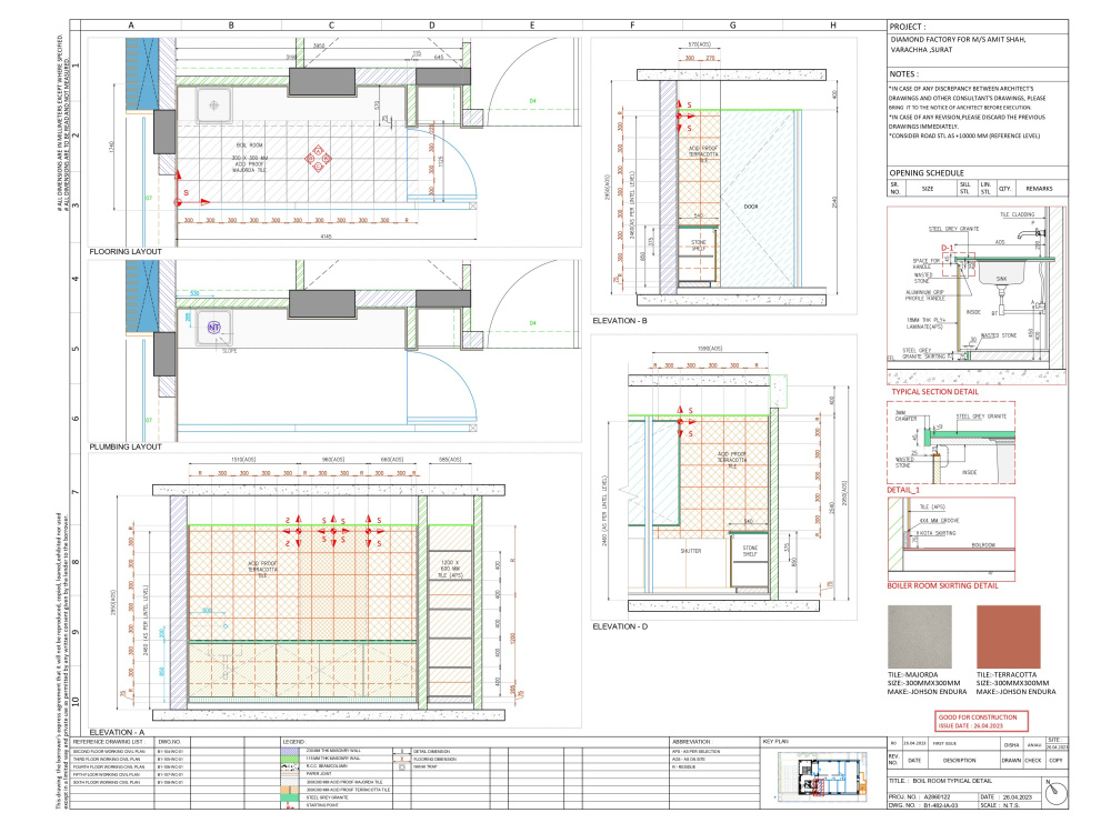 Professionally detailed 2D AutoCAD drawings with annotations and ...