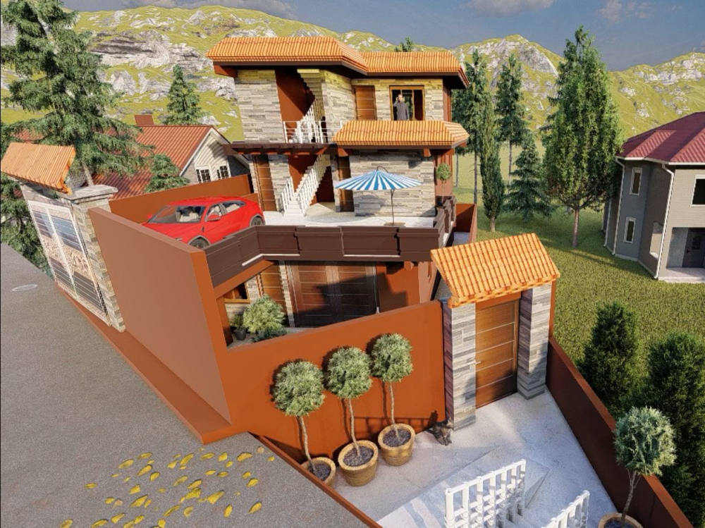 I will design the Floor plan,Layout of Building Column, 3D Ext ...