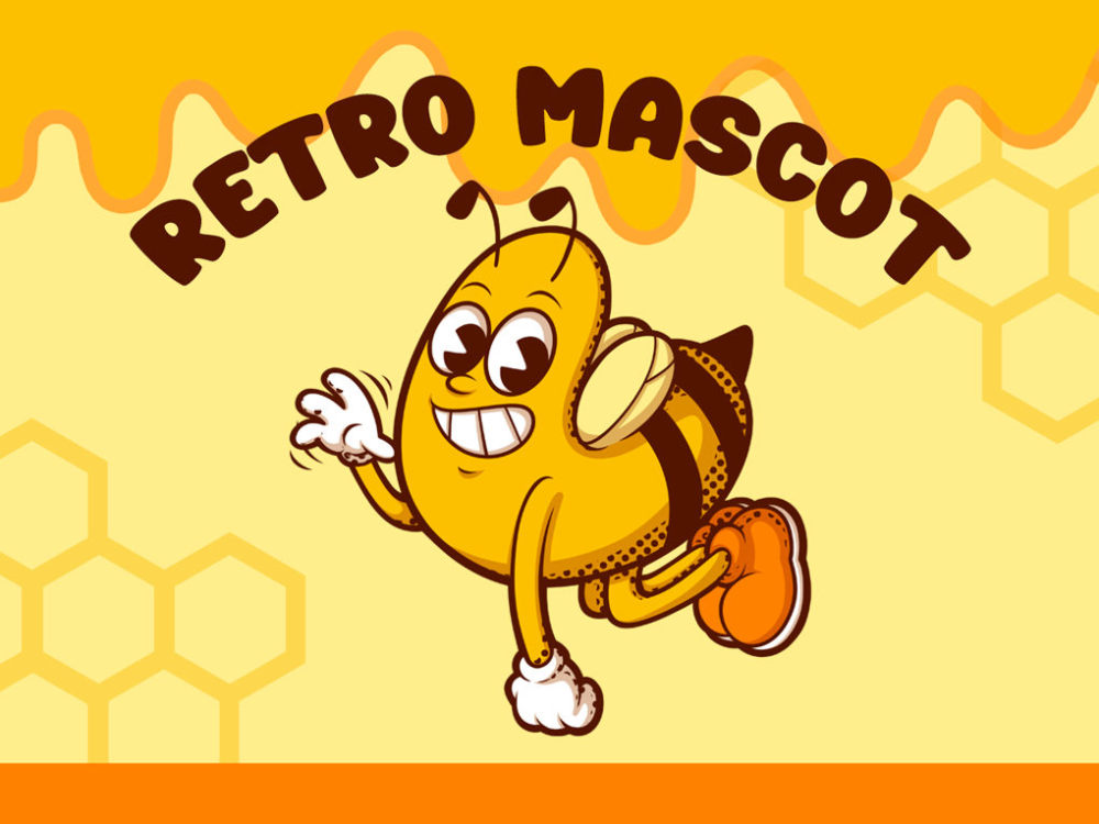 Vintage Retro Cartoon Character Mascot Illustration Upwork Vintage Retro Cartoon Character Mascot Illustration Upwork